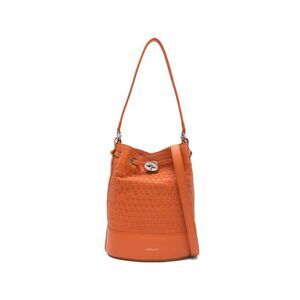 ZANELLATO Perforated Leather Top Handle Bag Women ORANGE Handbags